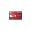 بطاقة منصة اساس فئة 100 دينار