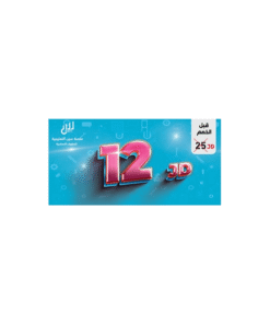 بطاقة منصة سين اساسي فئة 12 دينار